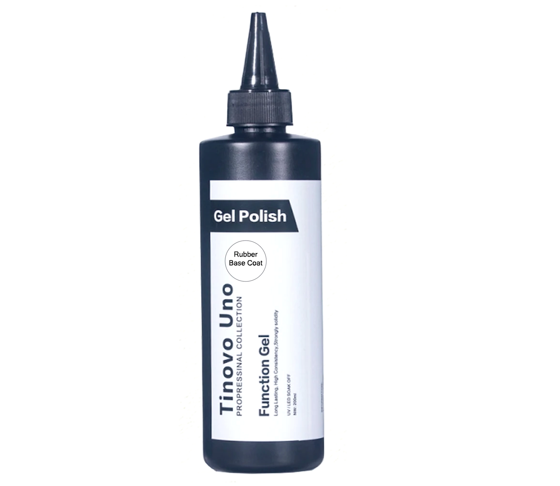 Tinovo Uno Professional Nail Function Gel Polish 200ml rubber base coat
