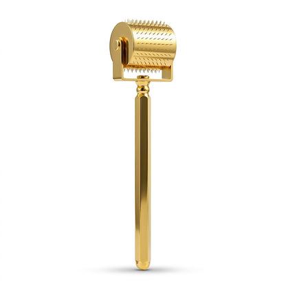 Titanium Gold Hair Growth Roller Microneedling Luxury For Hair and Skin