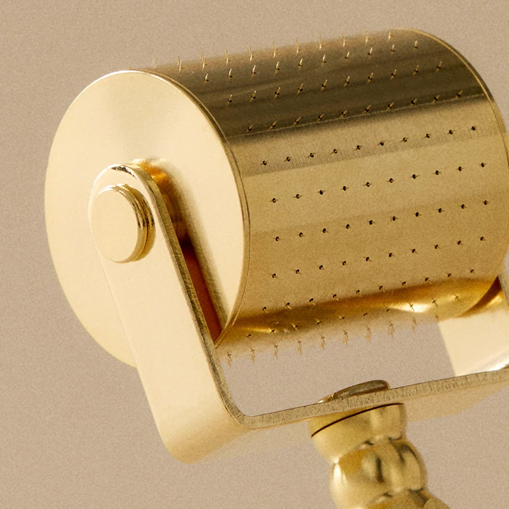 Titanium Hair Growth Gold Roller Microneedling Luxury For Hair and Skin