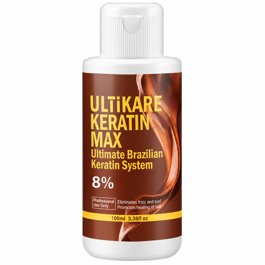Ultikare Keratin Max Ultimate Brazilian Treatment 100ml Formula 8%