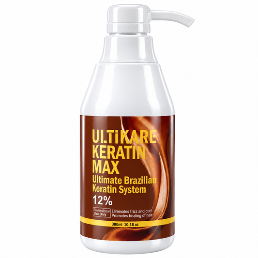 Ultikare Keratin Max Ultimate Brazilian Treatment 300ml Formula 12%