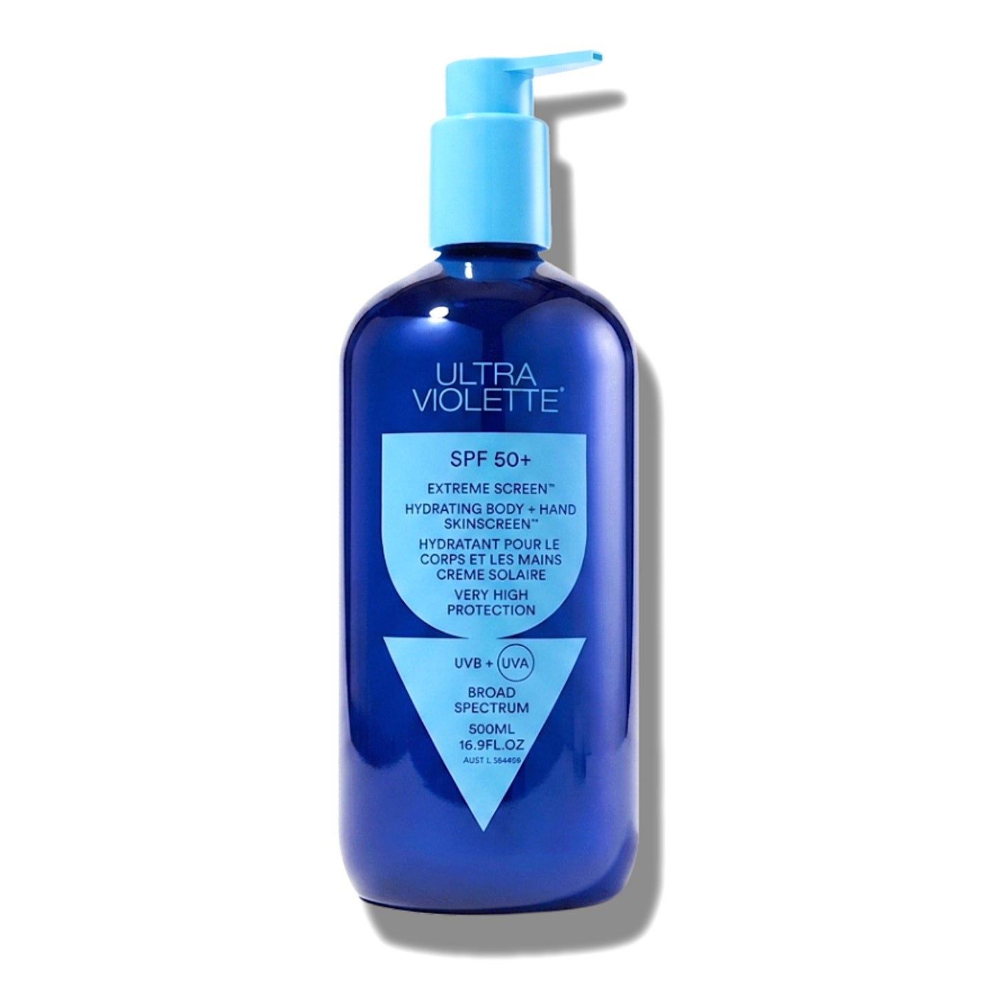 Ultra Violette Bod Brigade Extreme Screen Body & Hand Skinscreen SPF 50 + 500ml