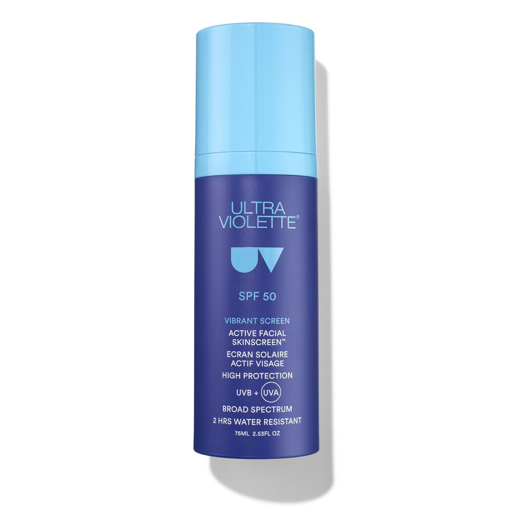 Ultra Violette Vibrant Screen Active Facial Sunscreen SPF 50 75ml ...