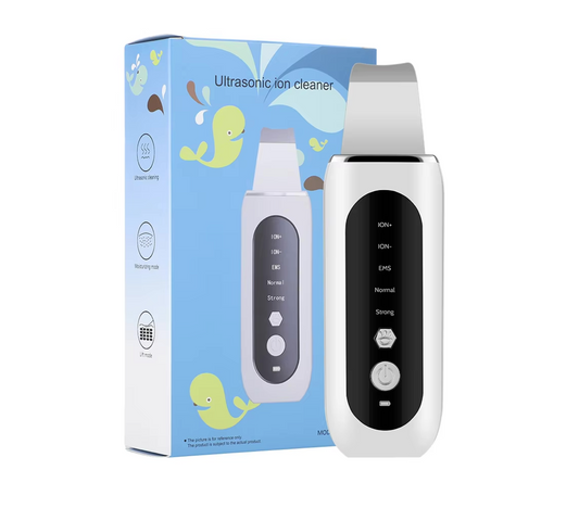 Ultrasonic Deep Facial Skin Cleansing Machine and Facial Scrubber