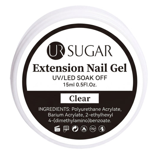 Ur Sugar Extension Nail Milky Color Gel Extension Clear 15ml