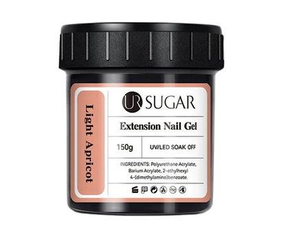 Ur Sugar Extension Nail Milky Color Gel Extension Light Apricot 150g