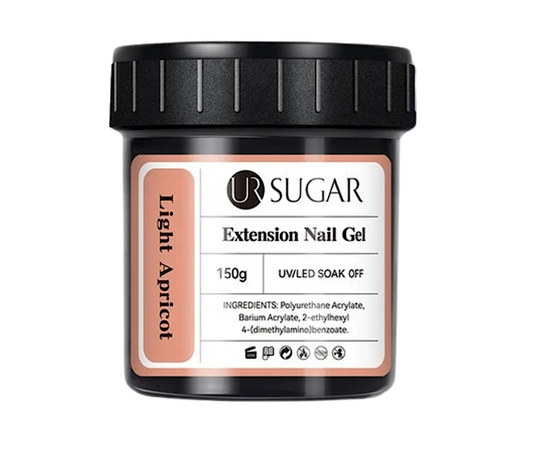 Ur Sugar Extension Nail Milky Color Gel Extension Light Apricot 150g