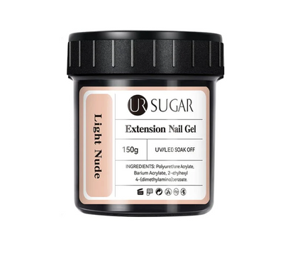 Ur Sugar Extension Nail Milky Color Gel Extension Light Nude 150g