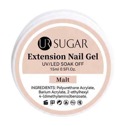 Ur Sugar Extension Nail Milky Color Gel Extension Malt 15ml