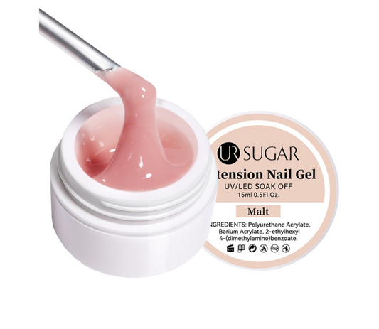 Ur Sugar Extension Nail Milky Color Gel Extension Malt 15ml