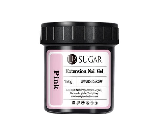 Ur Sugar Extension Nail Milky Color Gel Extension Pink 150g