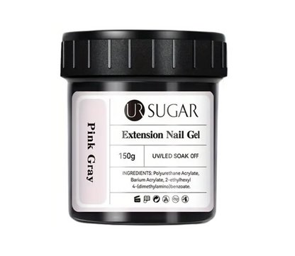 Ur Sugar Extension Nail Milky Color Gel Extension Pink Gray 150g