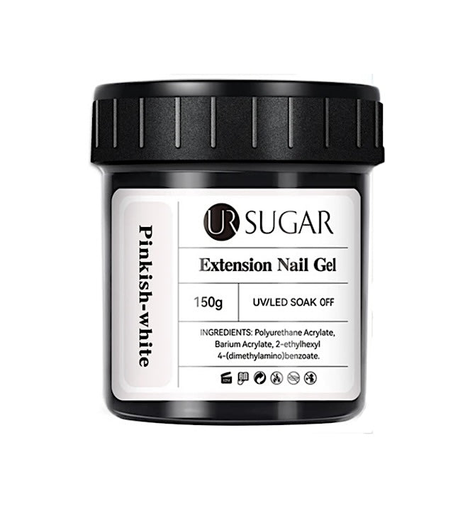 Ur Sugar Extension Nail Milky Color Gel Extension Pinkish White 150g
