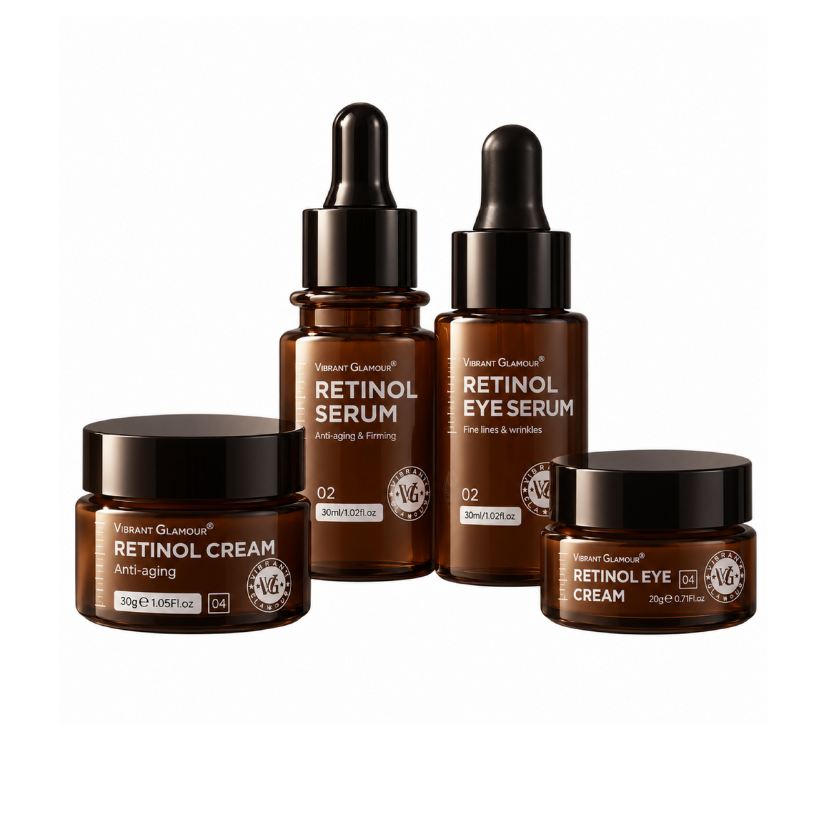 Vibrant Glamour Retinol Anti Aging Skin Cream Pack