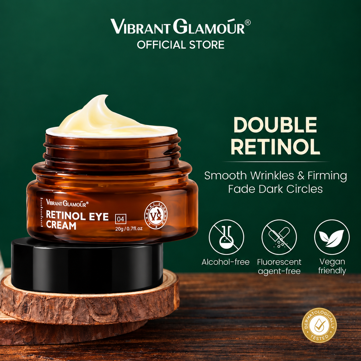 Vibrant Glamour Retinol Anti Aging Skin Cream Pack