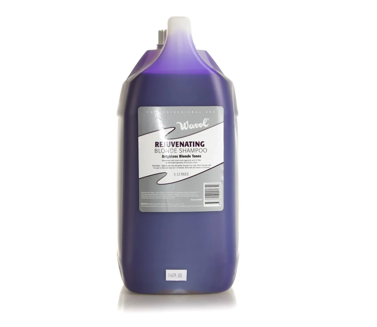 Wavol Rejuvenating Blonde Shampoo 5L