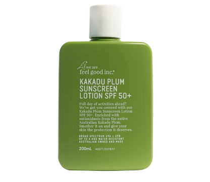 We Are Feel Good Inc Kakadu Plum Sunscreen Lotion SPF50+ 75ml