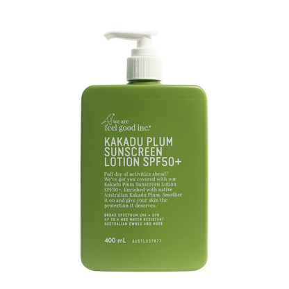 We Are Feel Good Inc Kakadu Plum Sunscreen Lotion SPF50+ 75ml