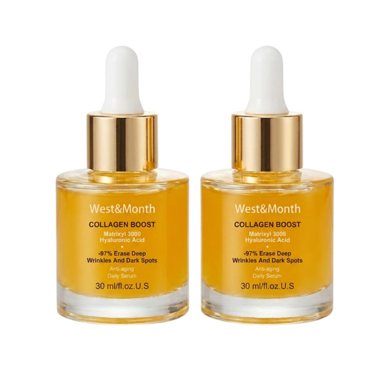 West & Month Boost Anti Aging Daily Serum 30ml (2pc)