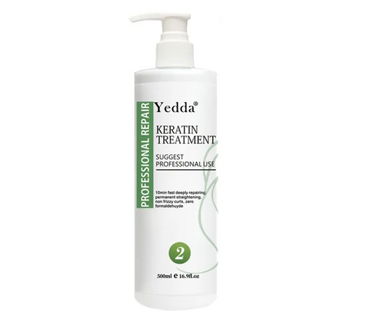 Yedda Keratin Treatment Permanent Straightening No Formaldehyde 500ml