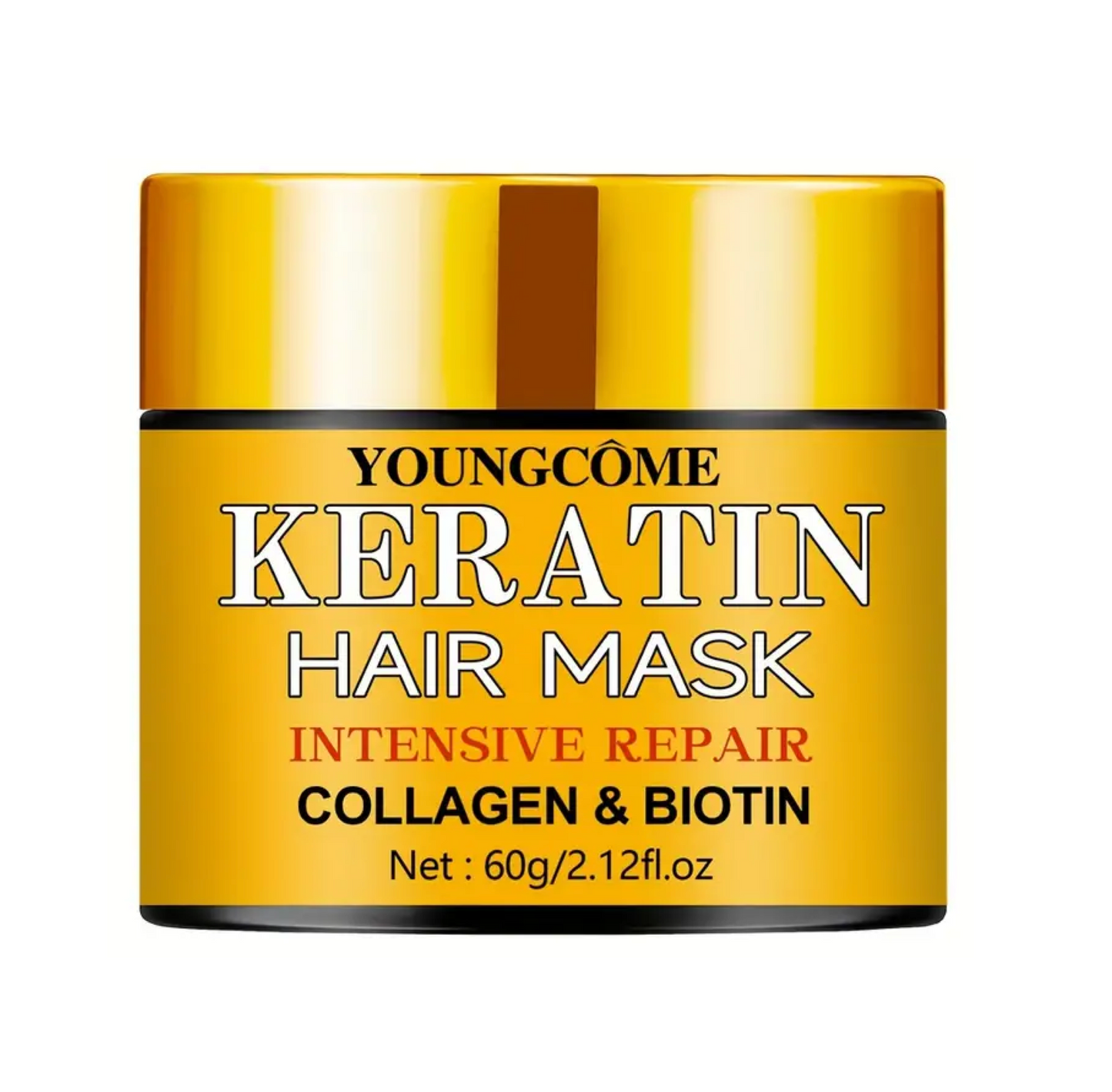 Youngcome Keratin Intensive Collagen Biotin Hair Mask 60g