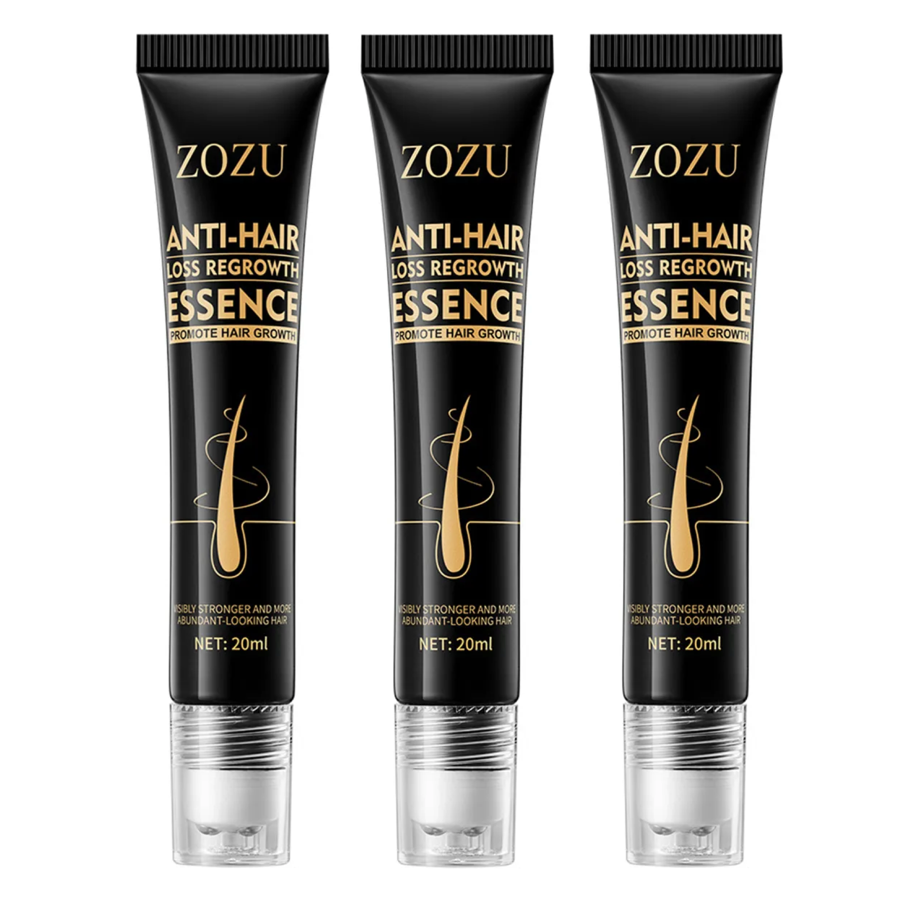 Zozu Anti Hair Loss Regrowth Essence 20ml Trio