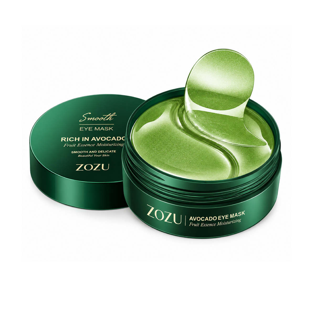 Zozu Avocado Eye Mask Moisturizing Firming Eye Patches 60pcs