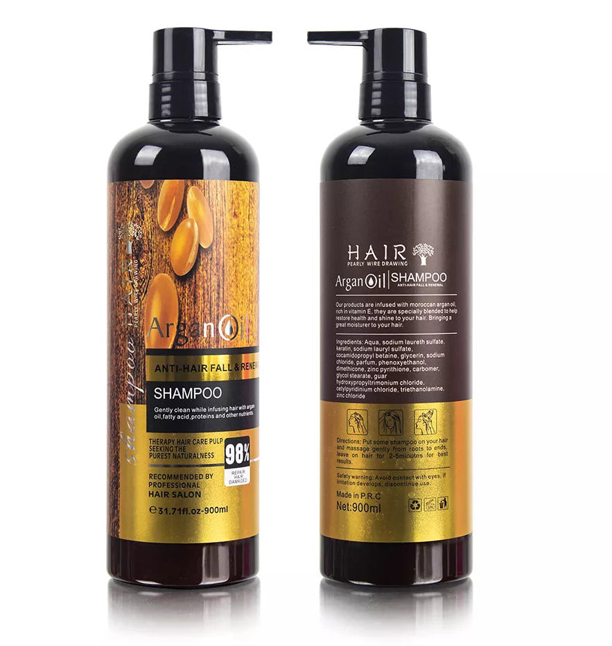 Keratin Nutrition Argan Oil Anti Hair Fall Hair Shampoo 900ml