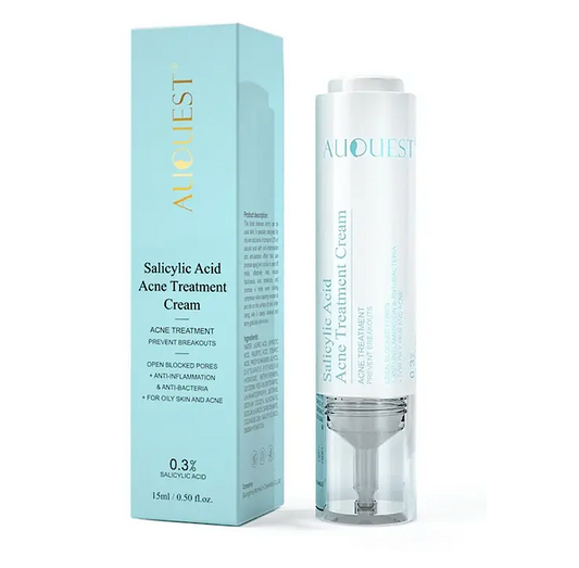 Auquest Salicylic Acid Acne Treatment Cream 15ml