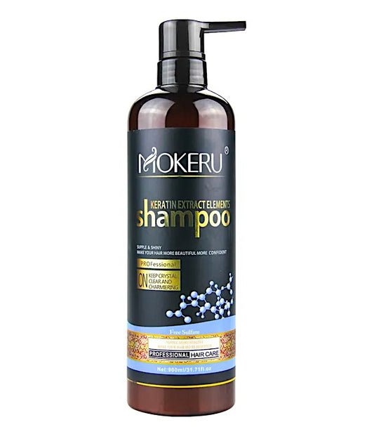 Mokeru Keratin Extract Damaged Repair Shampoo 900ml