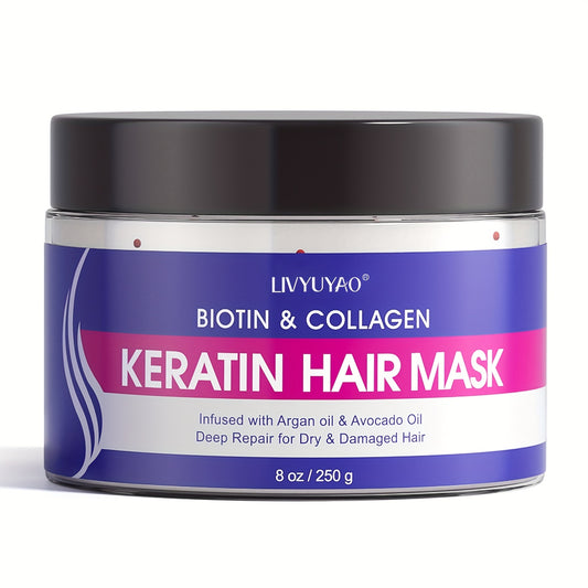 Livyuyao Biotin & Collagen Keratin Hair Mask 250g