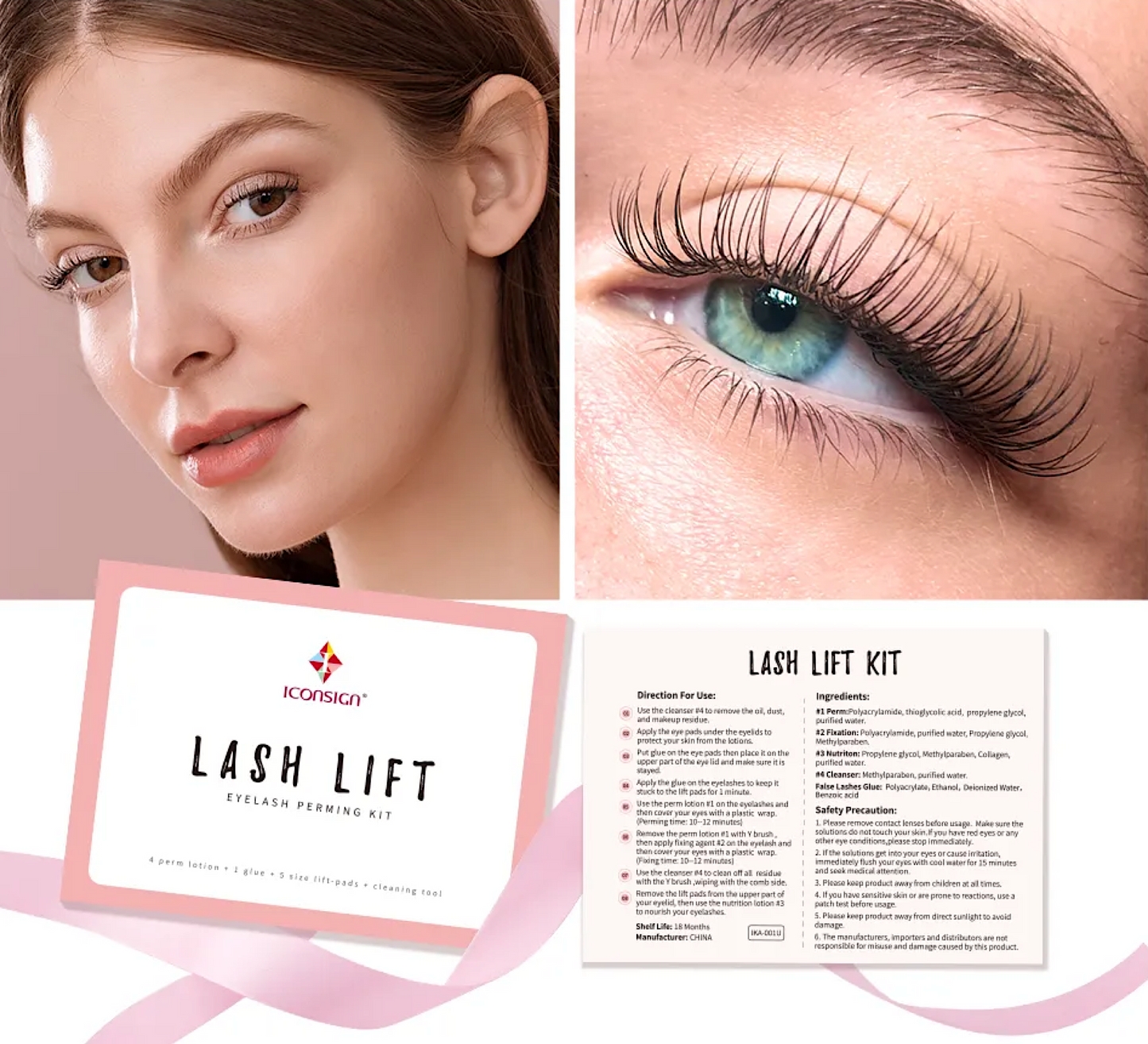 Iconsign Lash Lift Eyelash Perming Kit