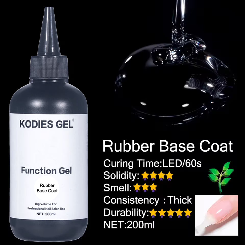 kodies rubber base coat 200ml
