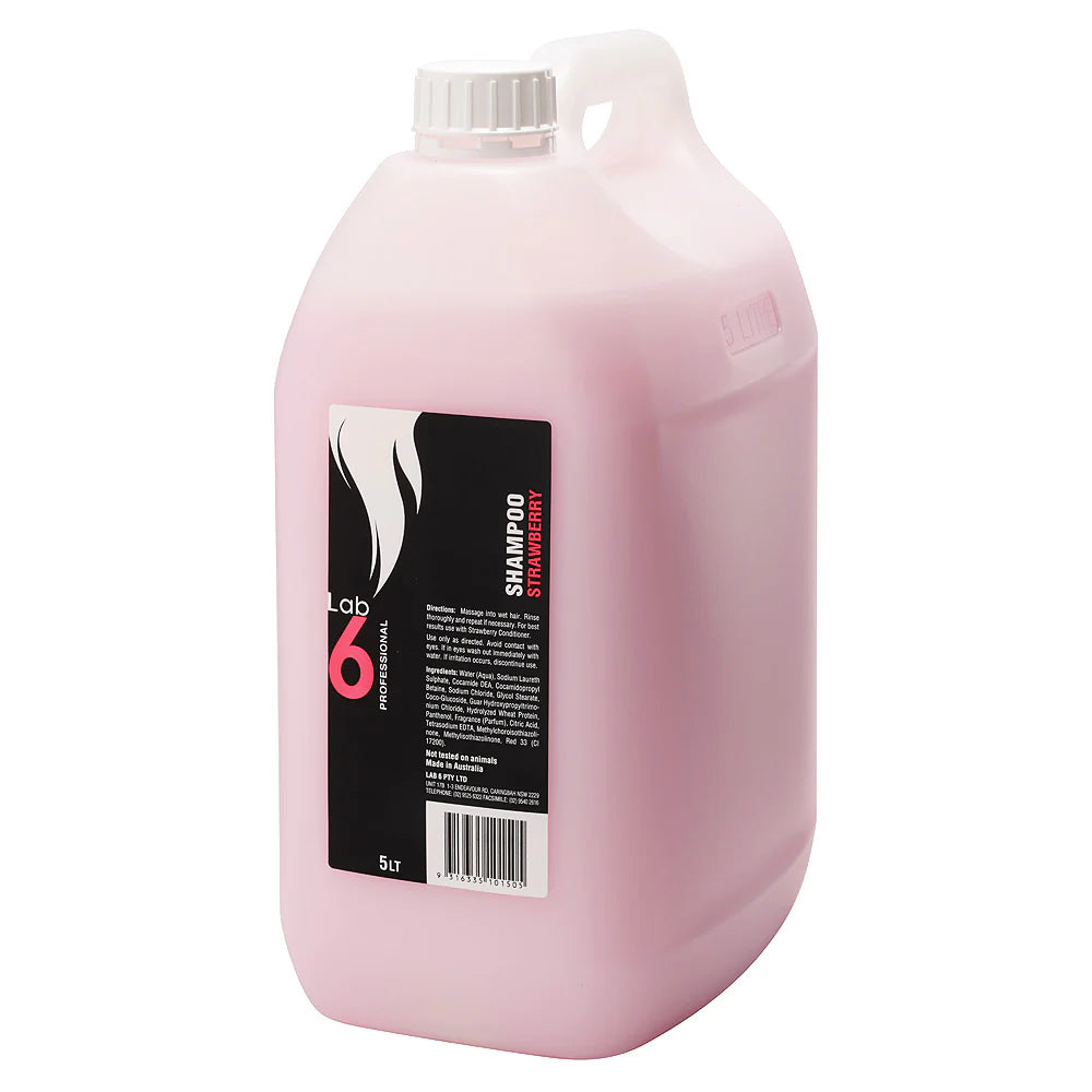 Lab 6 Strawberry Shampoo 5L – Everything Keratin