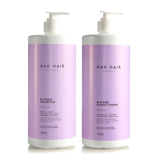 Nak Blonde Shampoo and Conditioner 1000ml