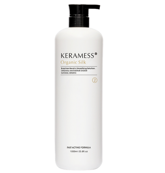 Keramess Organic Silk Brazilian Keratin Smoothing Solution 1000ml