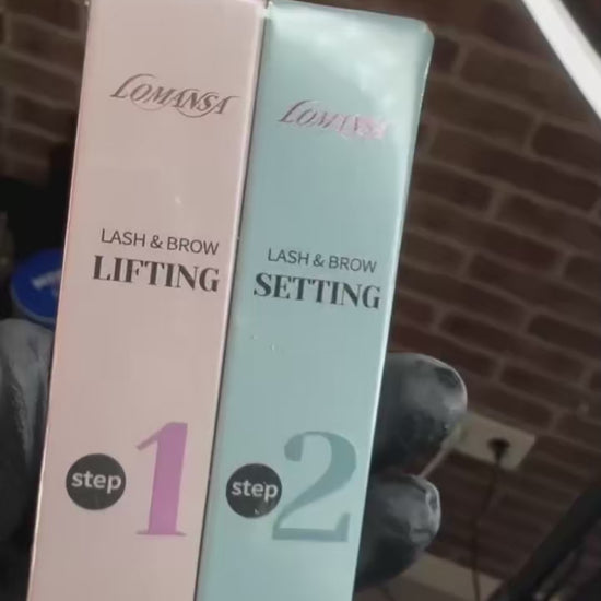 Lomansa Lash Lift and Brow Lamination Perm Fixation Kit (3pc)