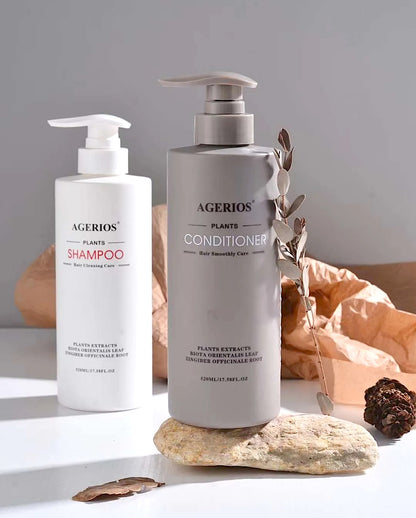 Agerios Hair Growth Anti Hair Loss Shampoo & Conditioner 520ml