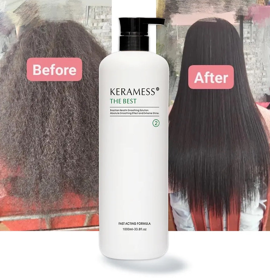 Keramess The Best Brazilian Keratin Smoothing Solution 1000ml