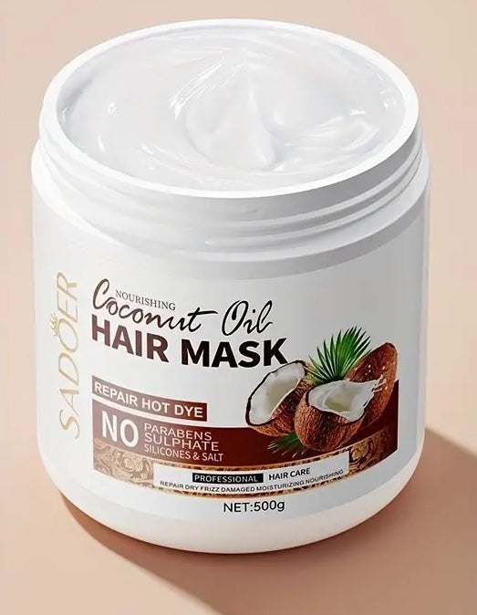 Sadoer Nourishing Coconut Oil Repair Hair Mask 500g
